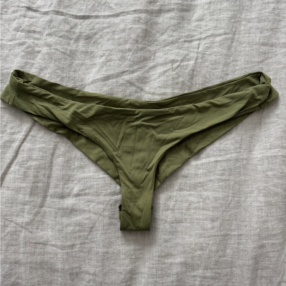 Olive Green Bikini Bottom